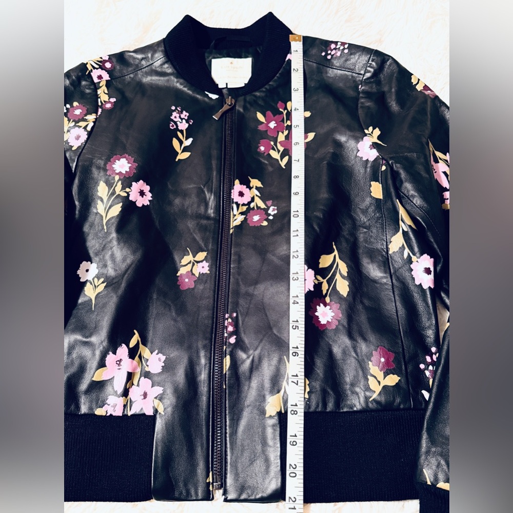 NWOT Kate Spade Leather Jacket - Picture 11 of 15
